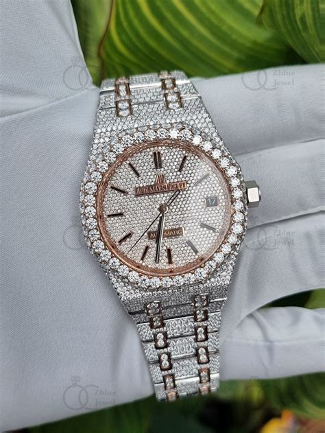 moissanite watches for sale|moissanite iced out watches.